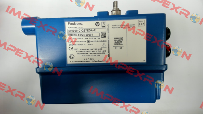 SRI990-CIQS7EDA-R Foxboro
