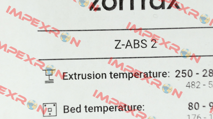 Zortrax Z-ABS v2 filament - 1,75mm - 800g - Blau (ID 25823) Zortrax