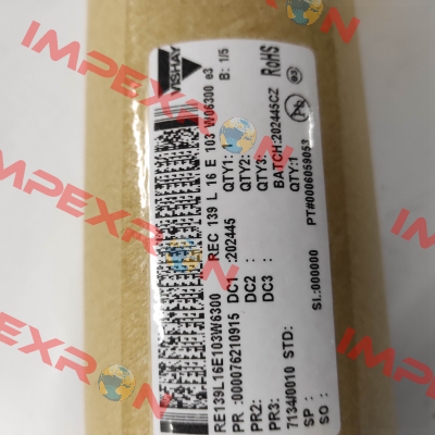 RE139L 16E103W6300 Vishay