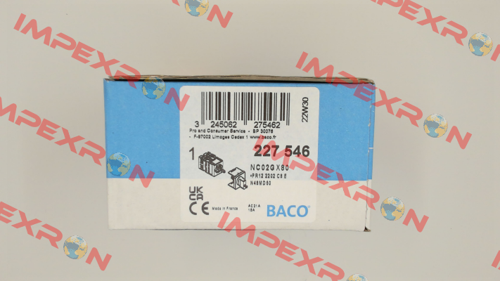 227546 / NC02GX80 Baco Controls