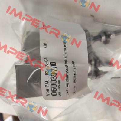 P/N: 0600397/00, Type: AH-KGA/K Vahle