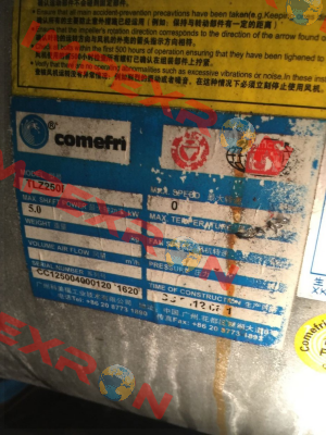 TLZ 250 RA Comefri
