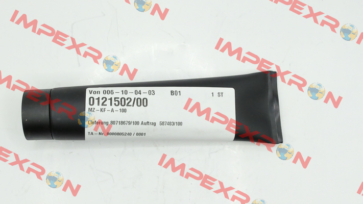P/n: 0121502/00, Type: MZ-KF-A-100 Vahle
