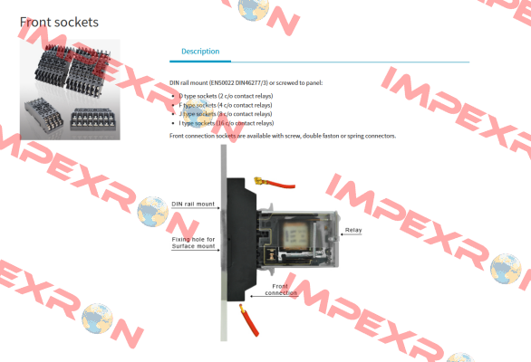 FN DE2C IP20 Arteche