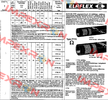 PTFE 13 D Elaflex