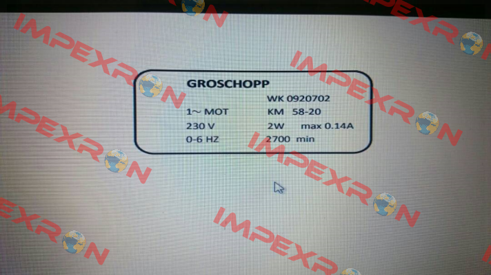 KM 58-20  Groschopp