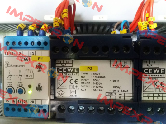 DU01, Nr:15345605 obsolete, replacement DPT611-151  Cewe Instrument