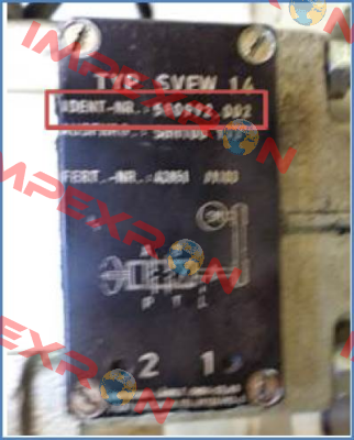 Amplifier for electrovalve SVEW14 (580992.002)  OEM!! Hartmann-Lammle