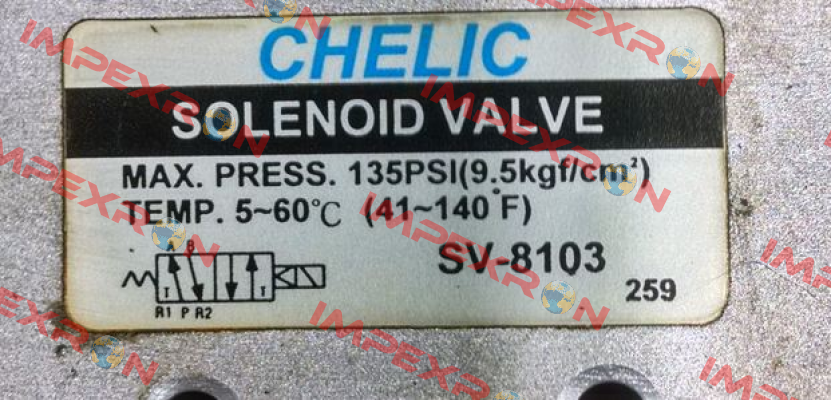 SV-8103-G-24Vdc-K Chelic