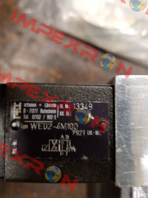 4/2-Wegeventil hydr. WE02-4M100E24/0HN  Hartmann-Lammle