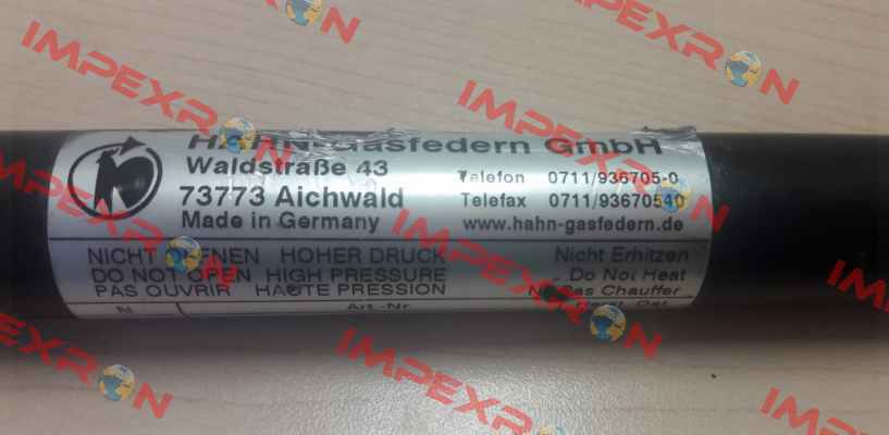 G10-23ST-33691 Hahn Gasfedern
