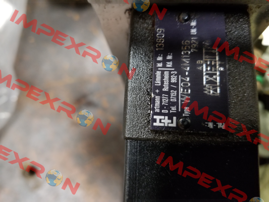 4/3-Wegeventil hydr. WE04-4M1356D24/0H  Hartmann-Lammle