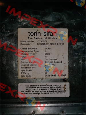 177402-01 Torin-Sifan