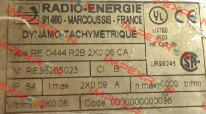REO444R2B2X0,06CA   Radio Energie