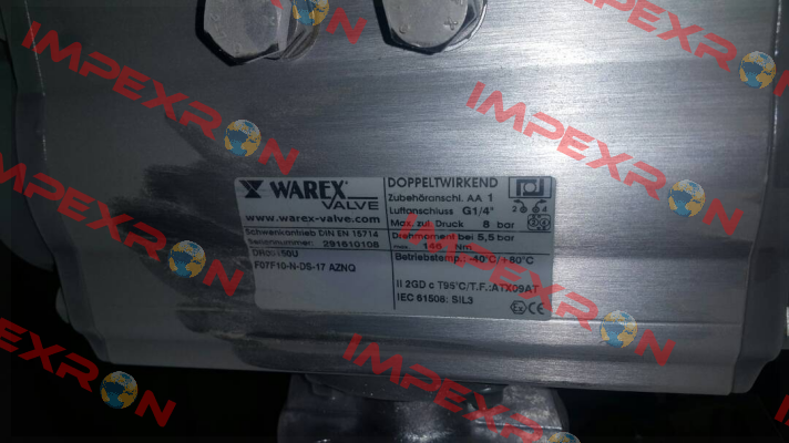 AT 150. DR  Warex Valve