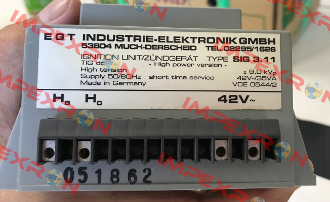 SIG 3.11 EGT Industrie elektronik