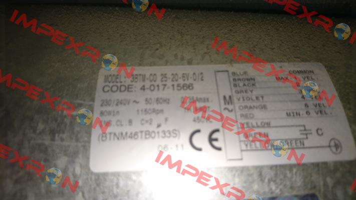 3btm-co 25-20-6v-0/2 Elco
