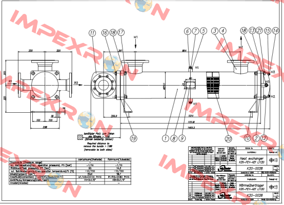 (K20-0028)K20-FCV-421 L1120 HS Cooler