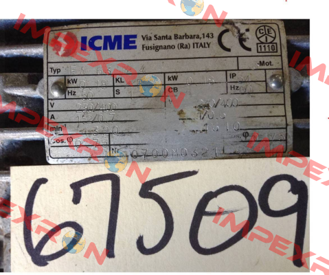 FA 63 B4 Icme Motor