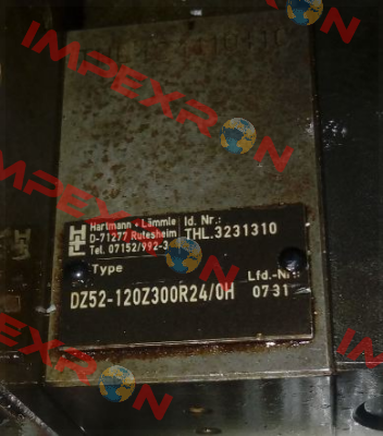 DZ52-120Z300R02*  THL.3231310 Hartmann-Lammle