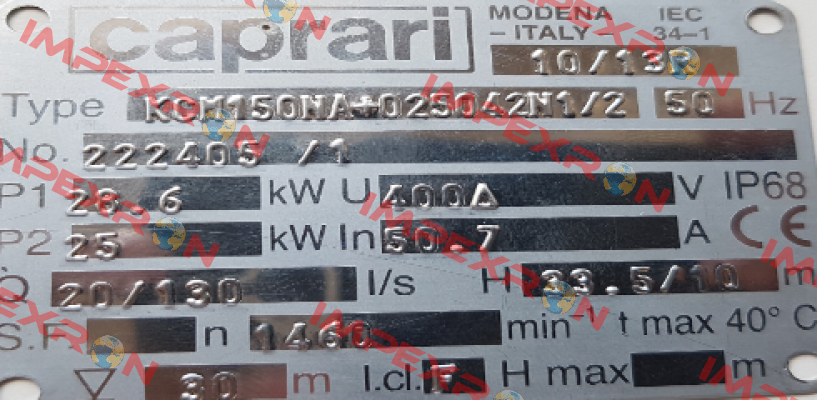 Probe L99 for KCM150NA+025042N1/2 CAPRARI