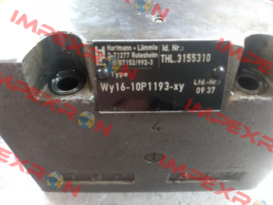 (Wy16-10P1193-xy)THL.3155310 Hartmann-Lammle