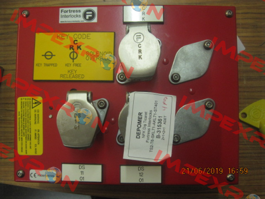 TS2-T6-SKL71-AKL71-ST401 Fortress  Interlocks