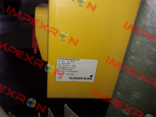 K3000/GB/Mag/M12,0A (Mod.Nr.:00773420/0809) Klinger Born
