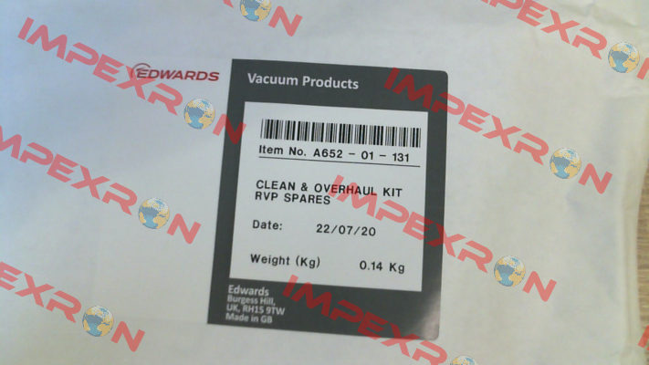 A65201131 Edwards Vacuum