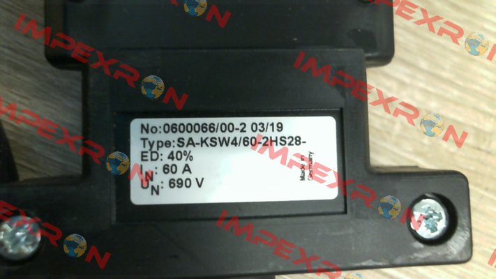 KSW 4/60-2HS (0600066/00-2) Vahle