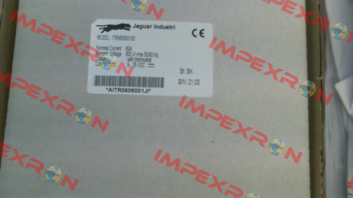 Model: ITR060600100 Jaguar Industri Ltd (formerly product of Ero Electronic)