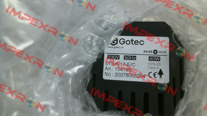 ETS/K-17-E/C-230/50-2V-1X7,5-G-M (Art.-Nr. 104135) Gotec