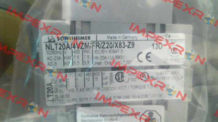 NLT20A/4VZM/FR/Z20/X83-Z9 Sontheimer