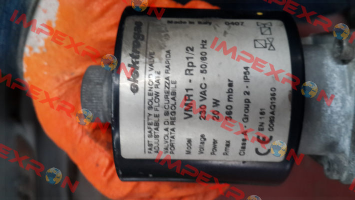 VMR1-5, 1/2", 230V AC Elektrogas
