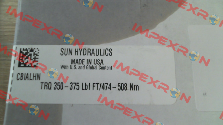 CBIA-LHN Sun Hydraulics
