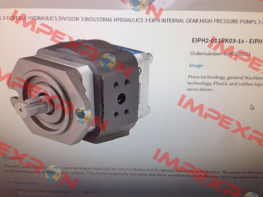 EIPH2-011RK03-1X Eckerle