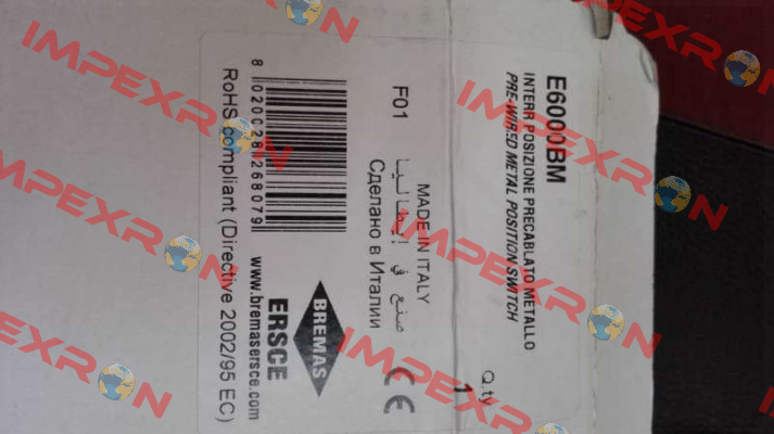 E6000BM Ersce