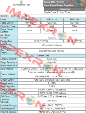 EPS1-125  Fotek