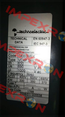 TEH14003 Technoelectric