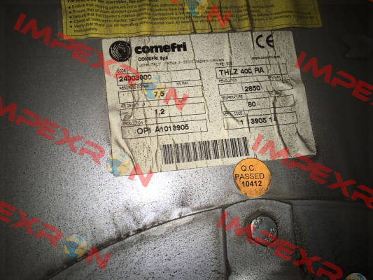 THLZ 400 RA Comefri