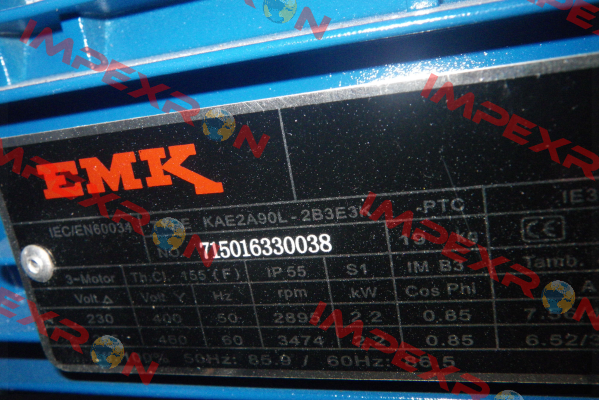 KAE2A90L-2B3E3K Emk-motor