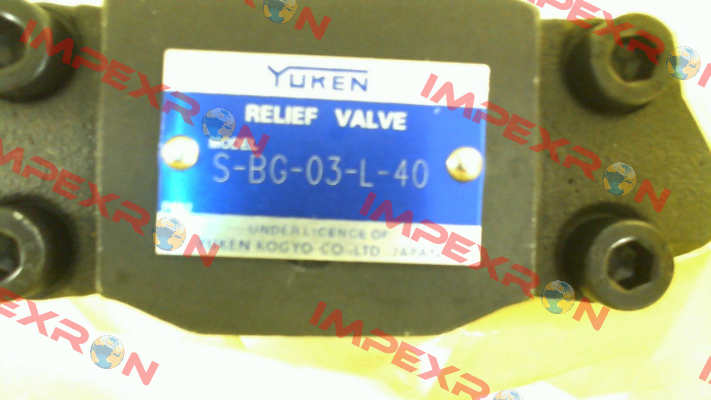 S-BG-03-L-40  Yuken
