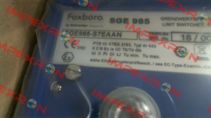 SGE985-S7EAAN Foxboro