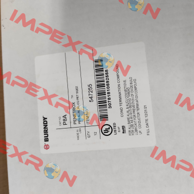 P8A (12 pcs) Burndy