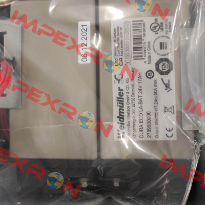 2789930000 \ DURA ECO LA-BAT 24V 17AH Weidmüller