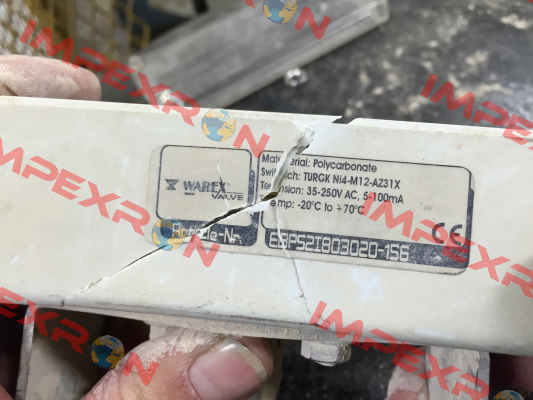EBP52I803020-156 Warex Valve