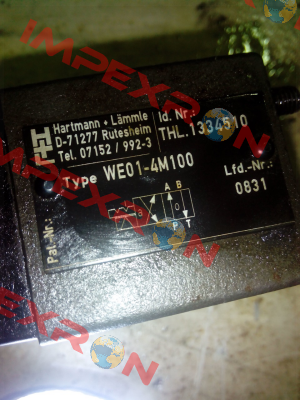 WE01-4M100D24/0H  Hartmann-Lammle