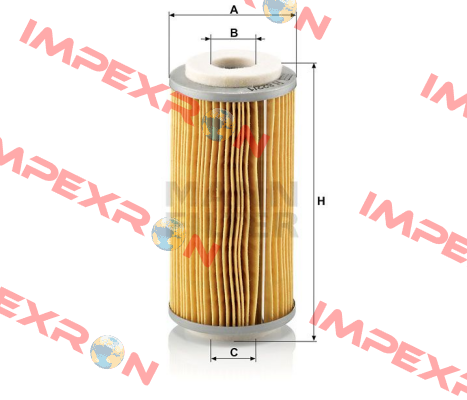 H 822/1 x Mann Filter (Mann-Hummel)