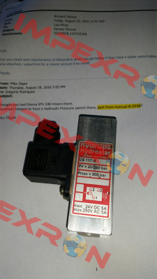 DS-117-240/B  Hydropa Hydrostar