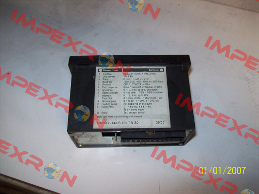 S102-F6/14/0R-001/0B-S0 Siebert